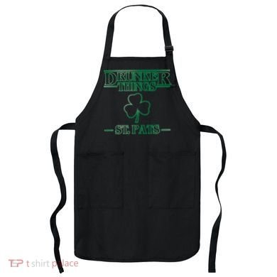 Drunker Things St. Patrick's Day Apron