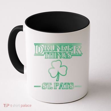 Drunker Things St. Patrick's Day Coffee Mug