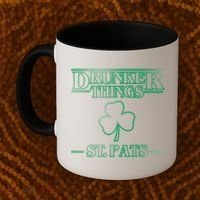 Drunker Things St. Patrick's Day Coffee Mug thumb 2