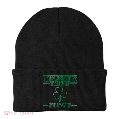 Drunker Things St. Patrick's Day Beanie