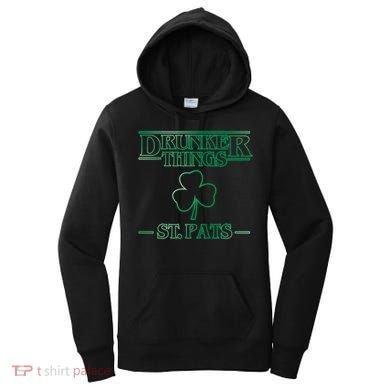 Drunker Things St. Patrick's Day Women's Hoodie