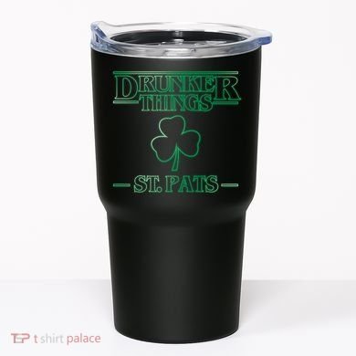 Drunker Things St. Patrick's Day Tumbler