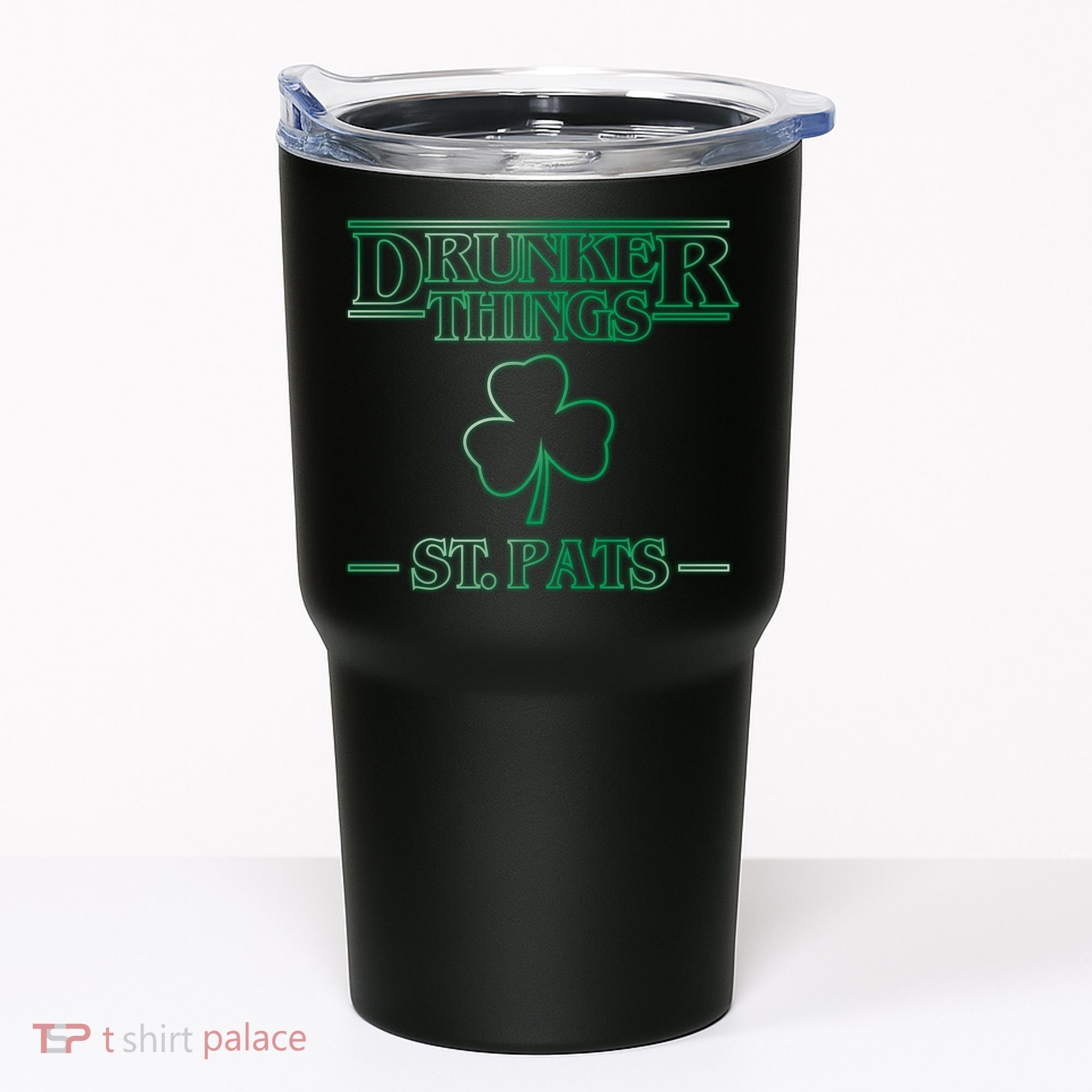 Drunker Things St. Patrick's Day Tumbler