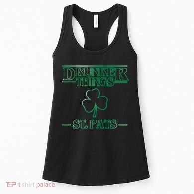 Drunker Things St. Patrick's Day Women's Tank Top