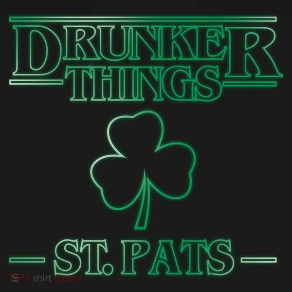Drunker Things St. Patrick's Day Tank Top
