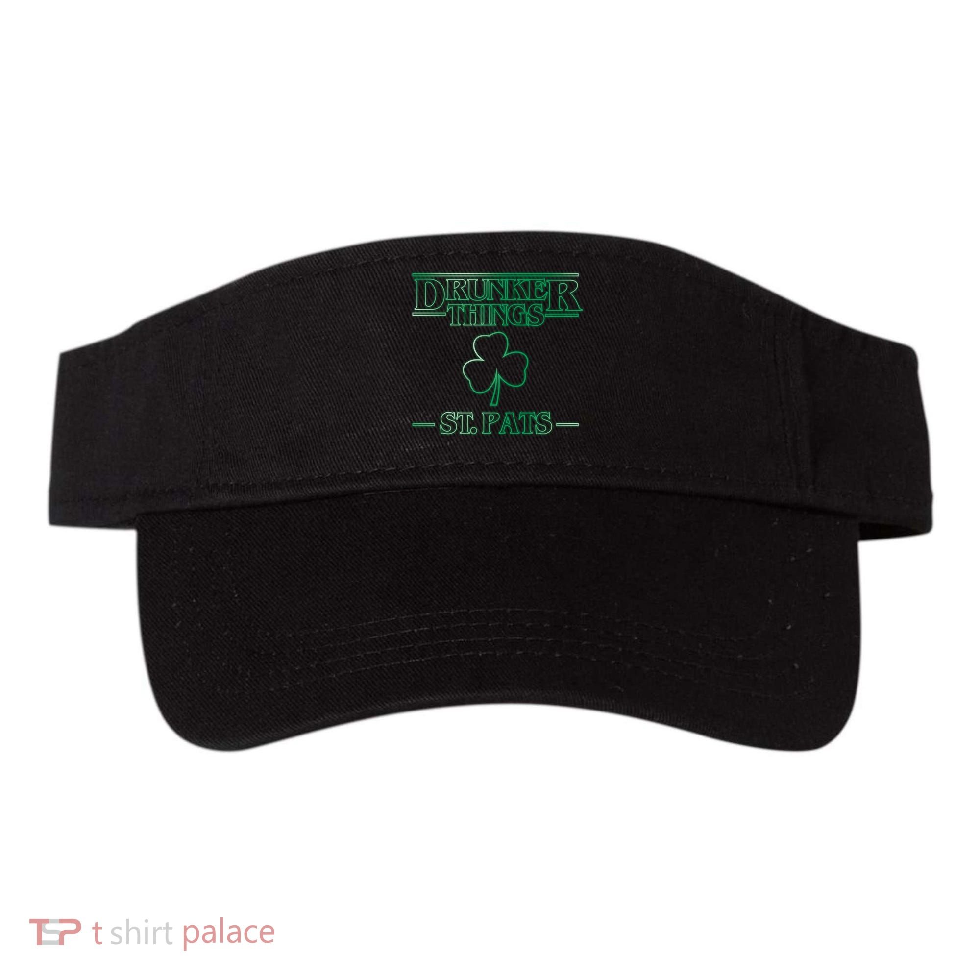Drunker Things St. Patrick's Day Visor