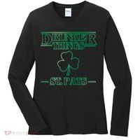 Drunker Things St. Patrick's Day Women's Long Sleeve Shirt thumb 0