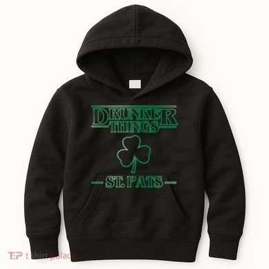 Drunker Things St. Patrick's Day Kids Hoodie