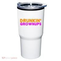 Drunkin Grownups Funny Drinking Tumbler thumb 0