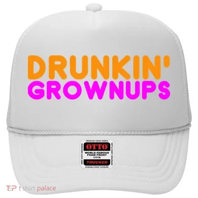 Drunkin Grownups Funny Drinking Hat