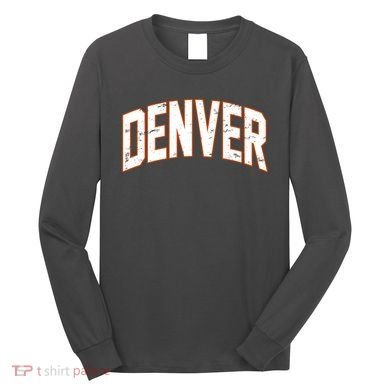 Denver Retro Vintage Long Sleeve Shirt