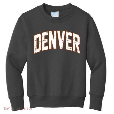 Denver Retro Vintage Kids Sweatshirt