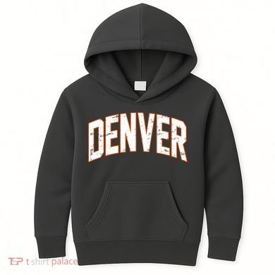 Denver Retro Vintage Kids Hoodie