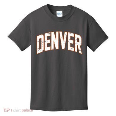 Denver Retro Vintage Kids T-Shirt