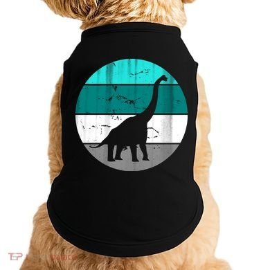 Dino Retro Vintage Brachiosaurus Doggie Tank
