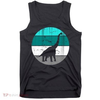 Dino Retro Vintage Brachiosaurus Tank Top