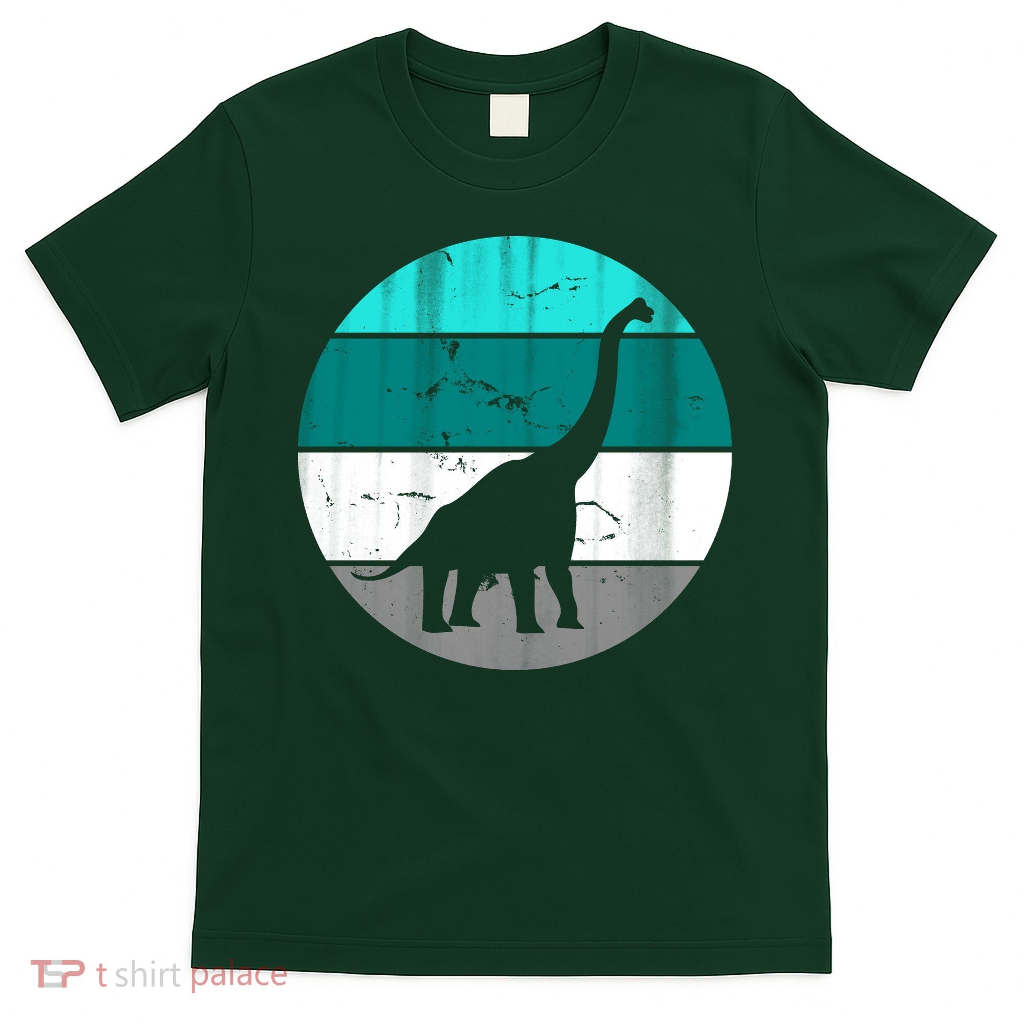 Dino Retro Vintage Brachiosaurus T-Shirt