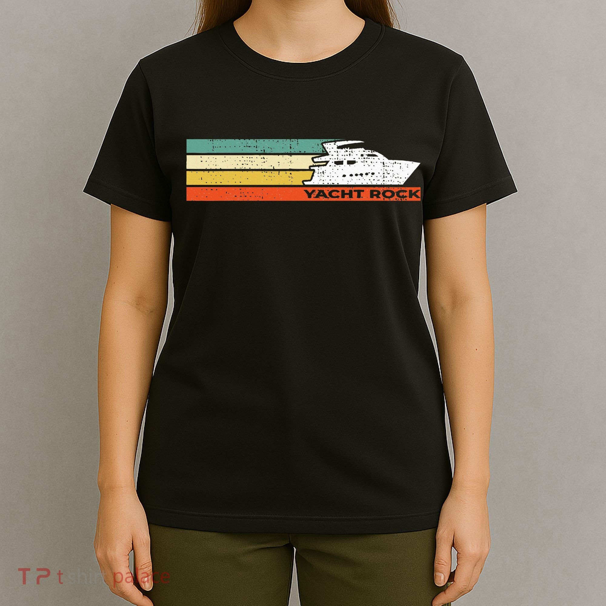 Distressed Retro Yacht Rock T-Shirt