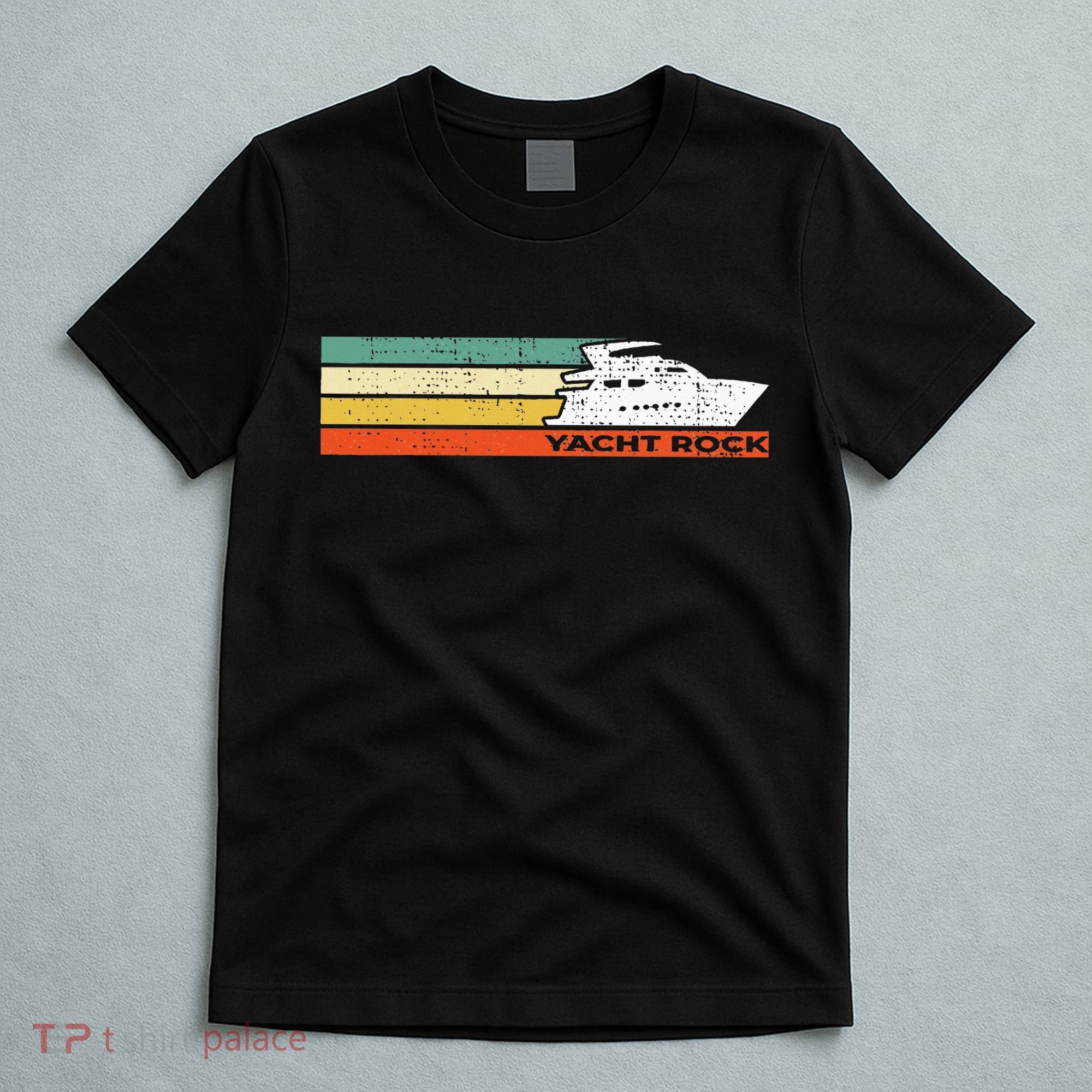 Distressed Retro Yacht Rock T-Shirt