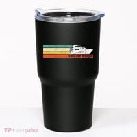 Distressed Retro Yacht Rock Tumbler thumb 0