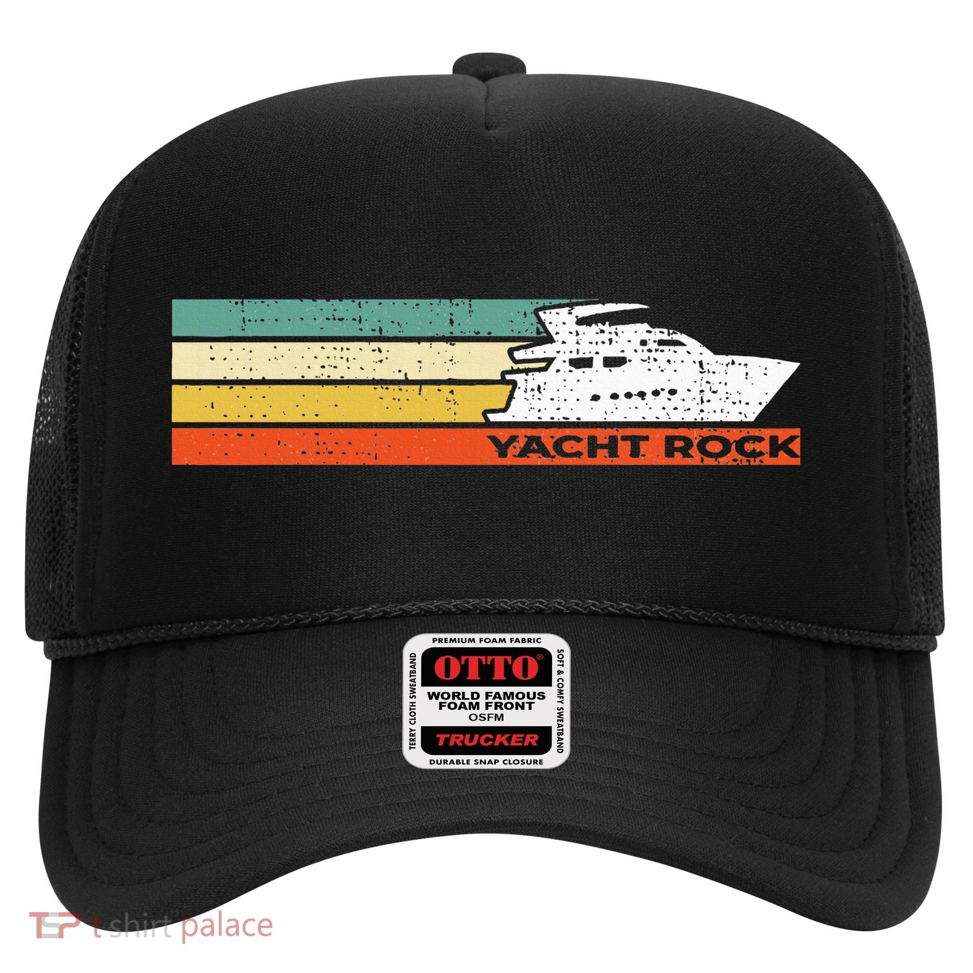 Distressed Retro Yacht Rock Hat