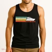 Distressed Retro Yacht Rock Tank Top thumb 3