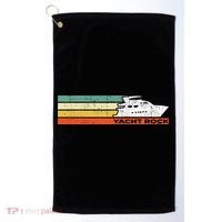 Distressed Retro Yacht Rock Golf Towel thumb 0