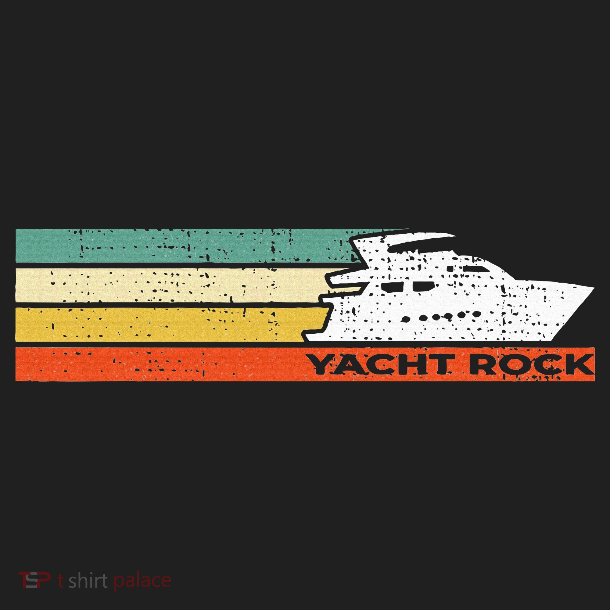 Distressed Retro Yacht Rock Golf Towel