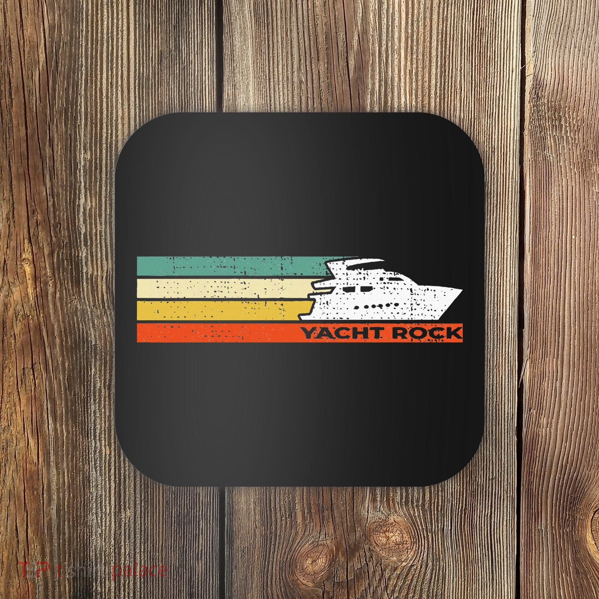 Distressed Retro Yacht Rock Coaster