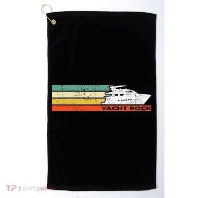 Distressed Retro Yacht Rock Golf Towel