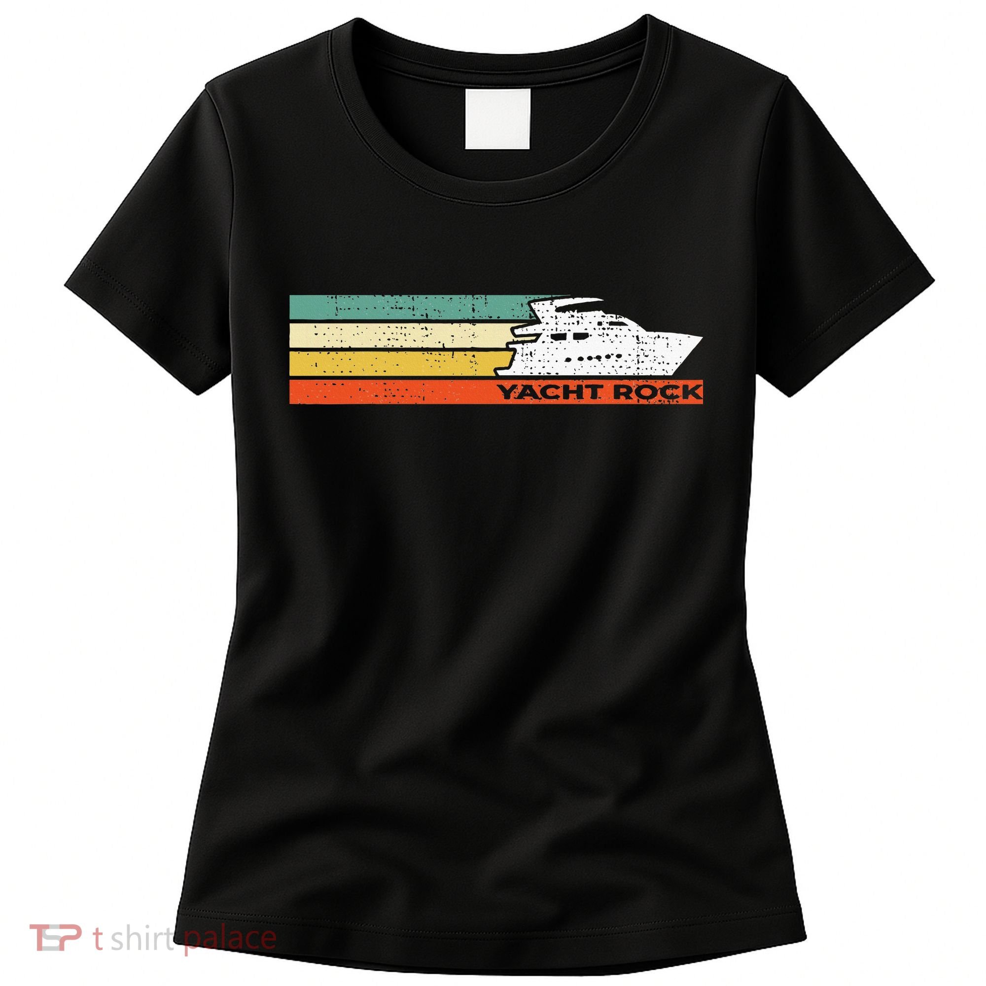 Distressed Retro Yacht Rock Women's T-Shirt