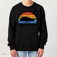 Distressed Retro Yacht Rock Gift Women's Sweatshirt thumb 0