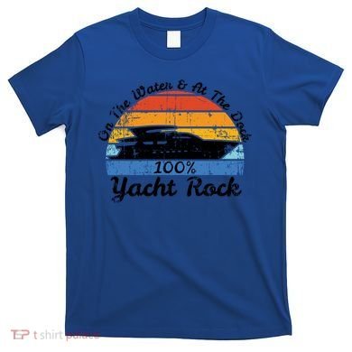 Distressed Retro Yacht Rock Gift T-Shirt