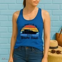 Distressed Retro Yacht Rock Gift Women's Tank Top thumb 2