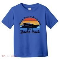 Distressed Retro Yacht Rock Gift Toddler T-Shirt thumb 0