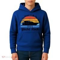 Distressed Retro Yacht Rock Gift Kids Hoodie thumb 4