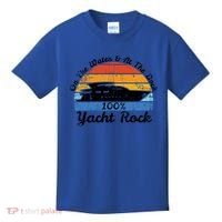 Distressed Retro Yacht Rock Gift Kids T-Shirt thumb 0