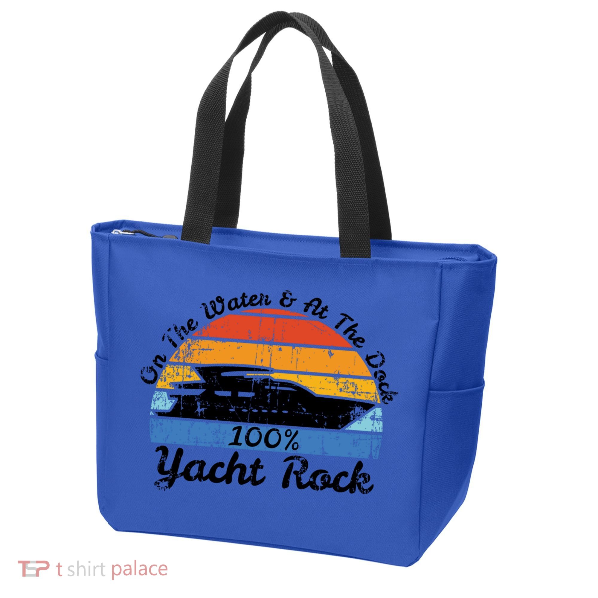 Distressed Retro Yacht Rock Gift Tote Bag