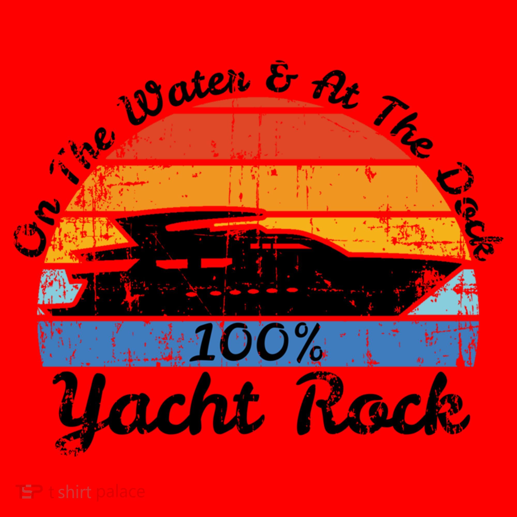 Distressed Retro Yacht Rock Gift Santa Hat