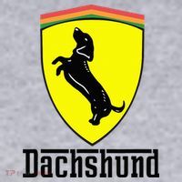 Dachshund Racing Yellow Women's Sweatshirt thumb 2