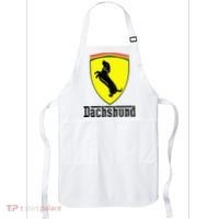 Dachshund Racing Yellow Apron thumb 0