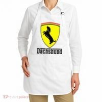 Dachshund Racing Yellow Apron thumb 2