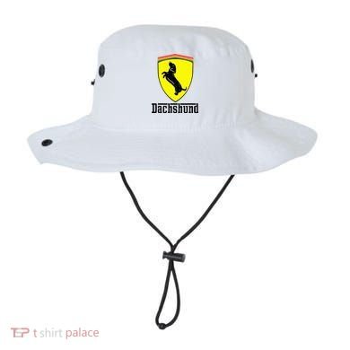 Dachshund Racing Yellow Bucket Hat