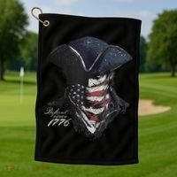 Defiant Since 1776 Golf Towel thumb 1