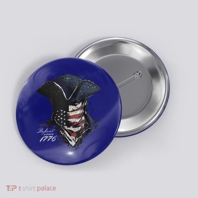 Defiant Since 1776 Button