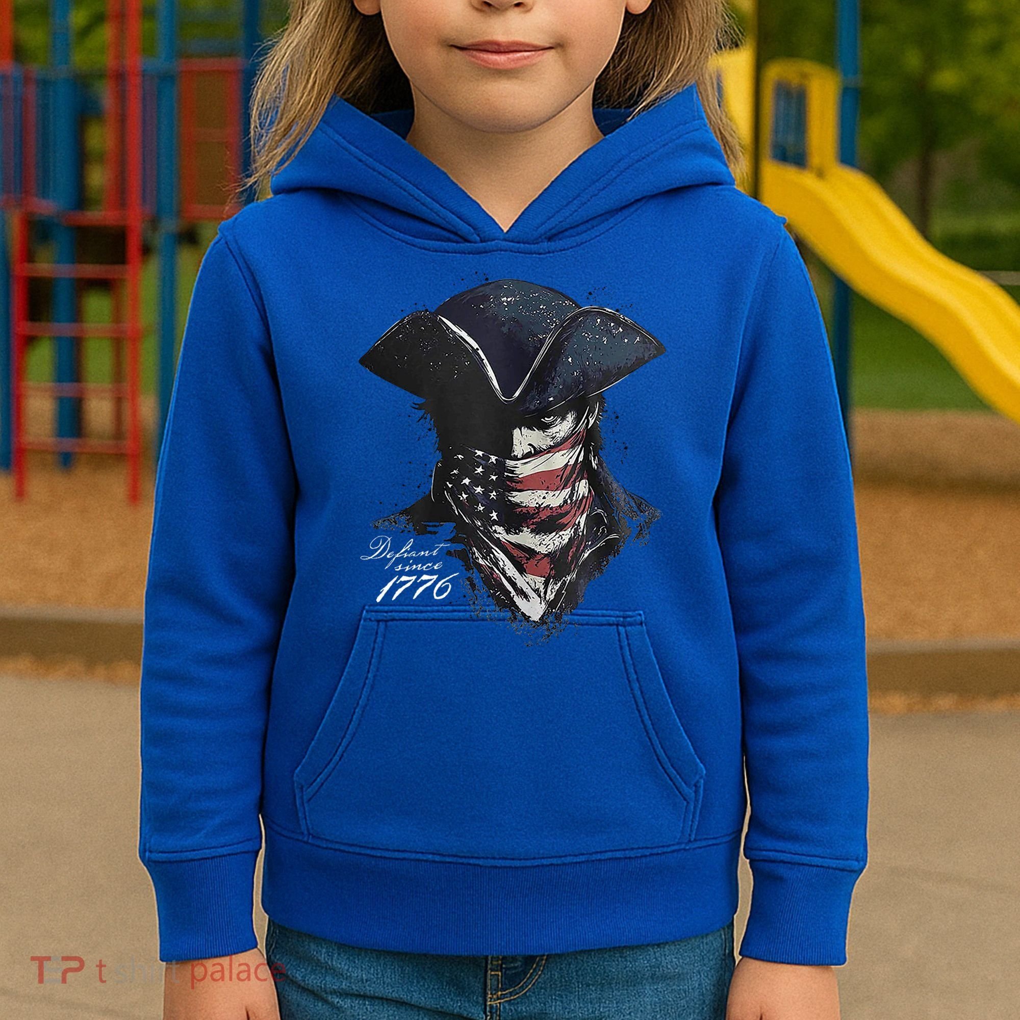 Defiant Since 1776 Kids Hoodie