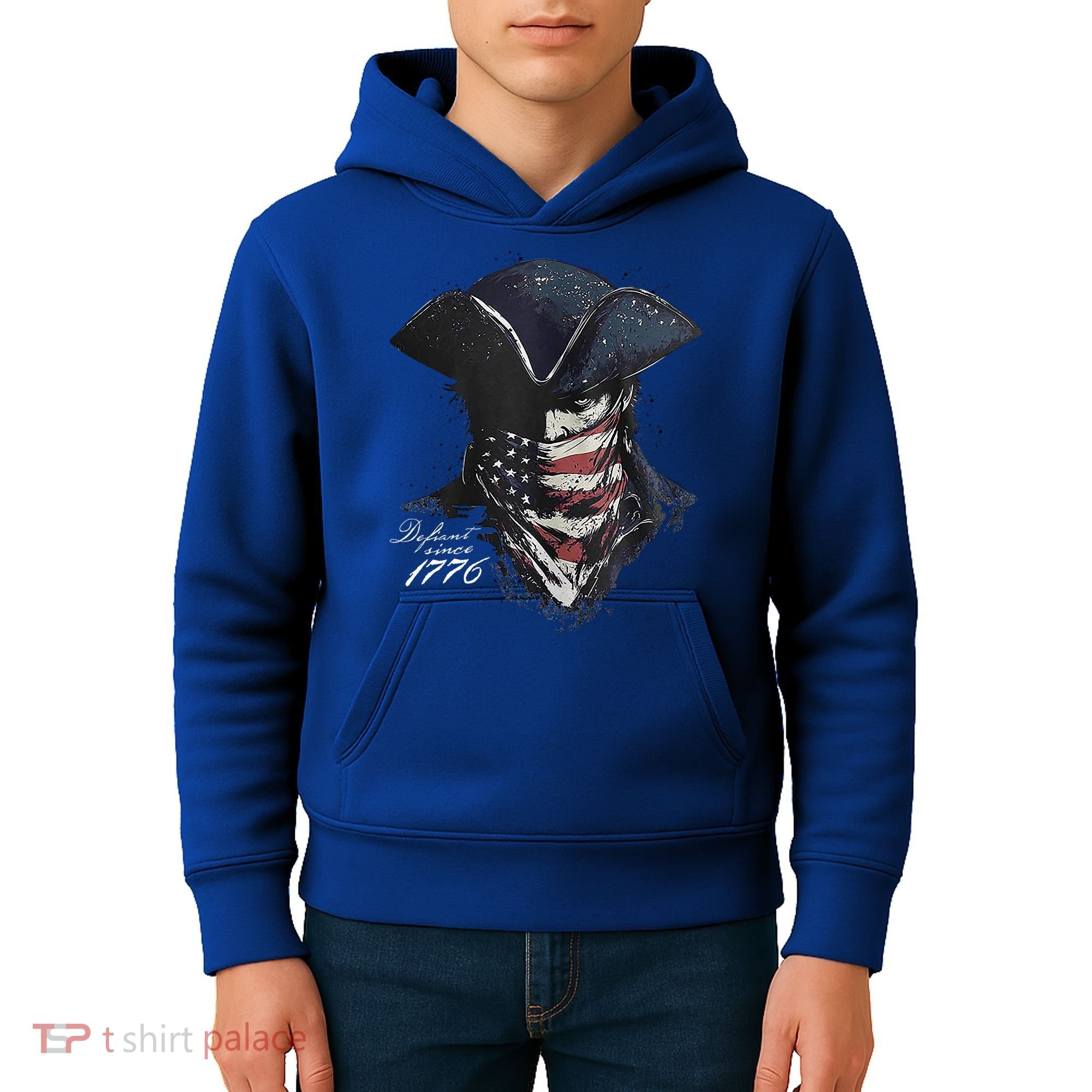Defiant Since 1776 Kids Hoodie