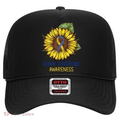 Down Syndrome Awareness Sunflower Ribbon Hat