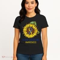 Down Syndrome Awareness Sunflower Ribbon Women's T-Shirt thumb 4