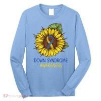 Down Syndrome Awareness Sunflower Ribbon Long Sleeve Shirt thumb 0